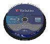  BD-R Verbatim 25Gb 4x Cake Box (10) 43689