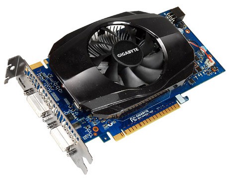  Gigabyte PCI-E NV GV-N450-1GI GTS450 1024Mb 128bit DDR5 810/3608 HDMI+DVI*2 RTL