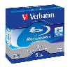  BD-R Verbatim 25Gb 4x Jewel Case (5) 43688