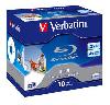  BD-R Verbatim 25Gb 4x Jewel Case Printable(10) 43669