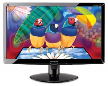 ViewSonic TFT 21.5" VA2238W-LED glossy-black Ultra-Slim DVI FullHD 5ms 250cd 10 000 000:1