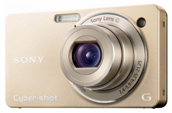   Sony DSC WX1 Gold 10.2 Mpix 1/2.4" 5x 24mm 2.7"  + MSMT4G-BULK (4GB Sony MemoryStick)