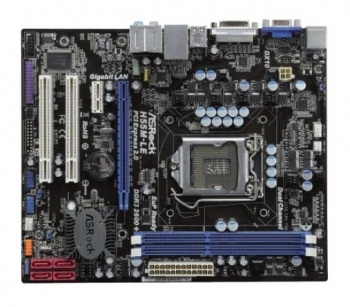   ASRock H55M-LE Soc-1156 iH55 DDRIII mATX SATA AC'97 8ch LAN-Gbt