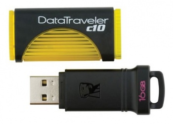   Kingston 16GB DataTraveler C10 Yellow DTC10/16GB
