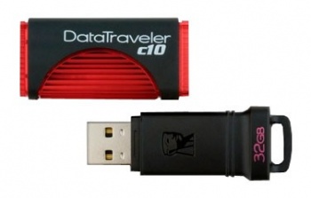   Kingston 32GB DataTraveler C10 Red DTC10/32GB
