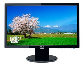  Asus TFT 20" VE208N glossy-black 16:9 LED 5ms M/M DVI 10M:1 250cd