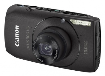  Canon IXUS 300HS Black 10.60 Mpix  1/2.3" 3.80x   F2 - 5.30  SD/MMCPlus/HC MMCPlus
