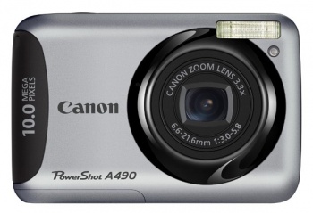  Canon PowerShot A490 10.3 Mpix 3.3x 2.5" SD/SDHC/MMCPlus/HC MMCPlus
