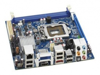 . Intel Original DH57JG S-1156 iH57 DDR3 Mini-ITX SATA HDMI+DVI-I Audio 10ch+LAN-Gbe(RTL)