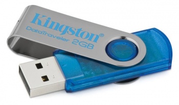   Kingston 2Gb DataTraveler 101 Cyan (DT101C/2GB)