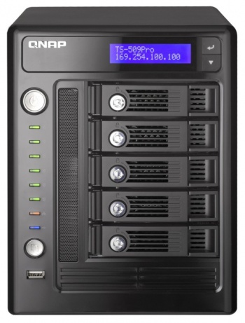  RAID- QNAP TS-509 Pro 1.6 GHz CPU Intel      
